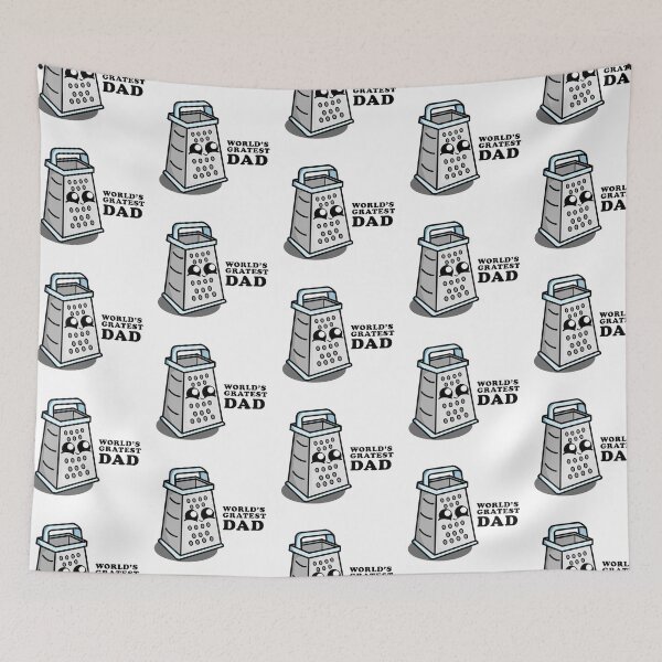 Item preview, Cute Cartoon Grater | World's Greatest Dad designed and sold by cookingwithten.