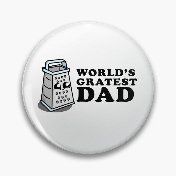 Item preview, Cute Cartoon Grater | World's Greatest Dad designed and sold by cookingwithten.