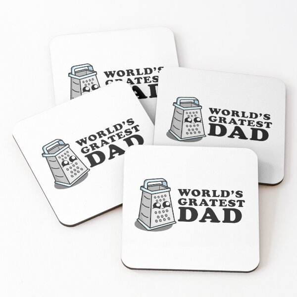 Item preview, Cute Cartoon Grater | World's Greatest Dad designed and sold by cookingwithten.