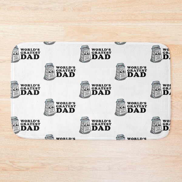 Item preview, Cute Cartoon Grater | World's Greatest Dad designed and sold by cookingwithten.