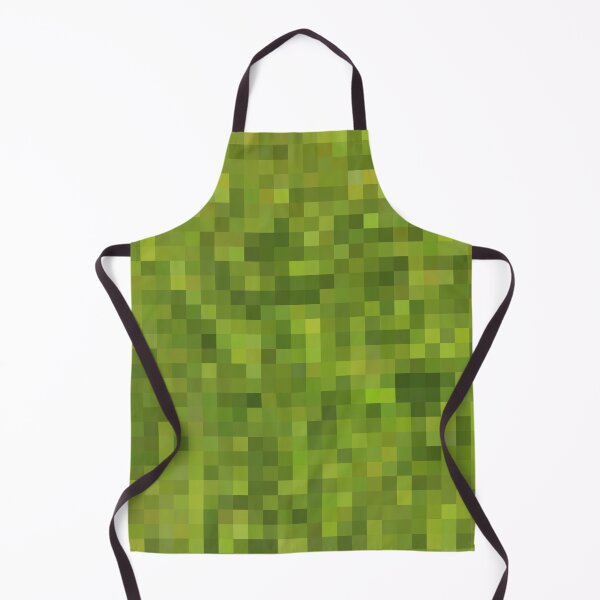 Item preview, green geometric square pixel pattern abstract background designed and sold by Mrvell.