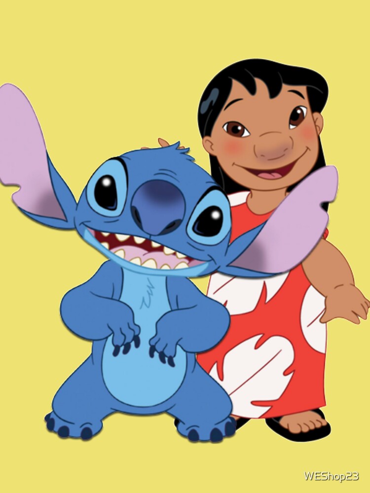 cute good lilo and stitch HELLO Kids T-Shirt for Sale by WEShop23