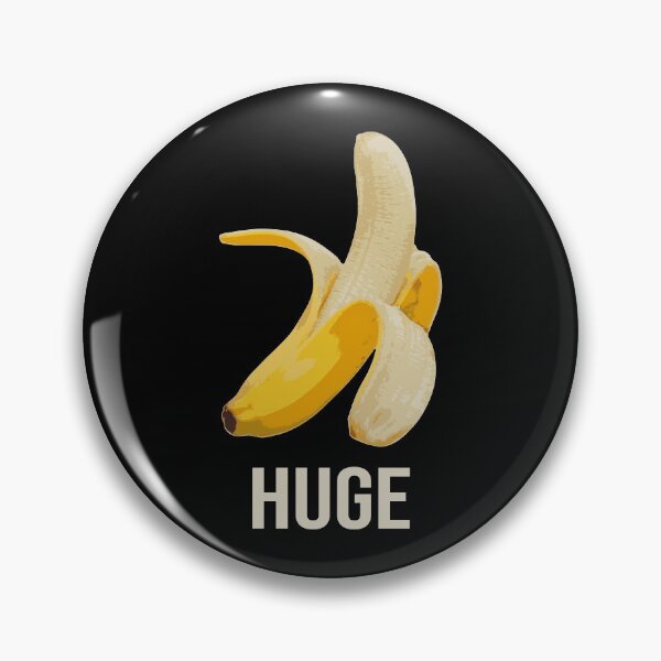 Item preview, Huge Banana - Funny T-Shirt for Well Endowed Men designed and sold by FunnyStoopid.
