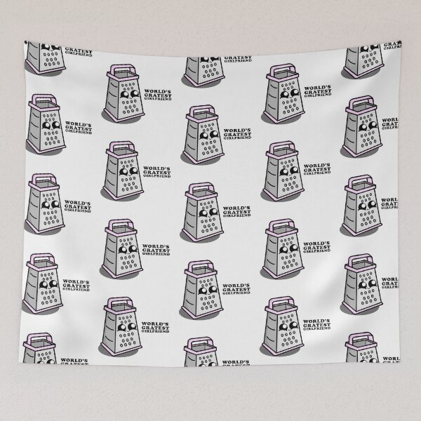 Item preview, Cute Cartoon Grater | World's Greatest Girlfriend designed and sold by cookingwithten.
