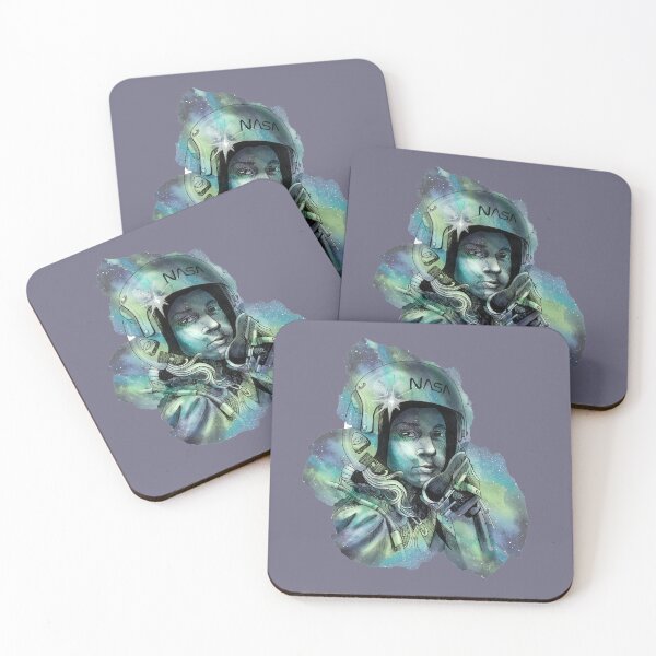 Item preview, Ellen Ochoa First Latina Woman Astronaut in Pilot Suit designed and sold by CecyLL.