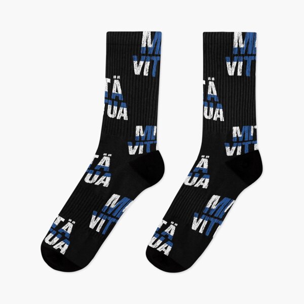 Item preview, Mita Vittua Finnish Flag Distressed designed and sold by Nirvanibex.