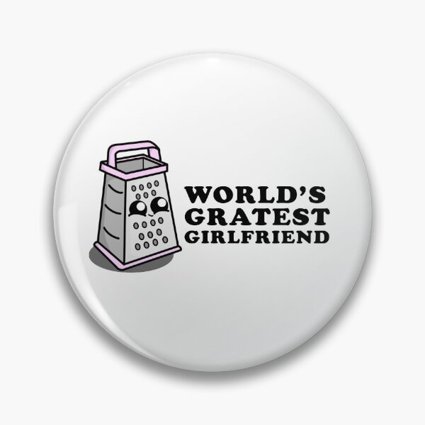 Item preview, Cute Cartoon Grater | World's Greatest Girlfriend designed and sold by cookingwithten.