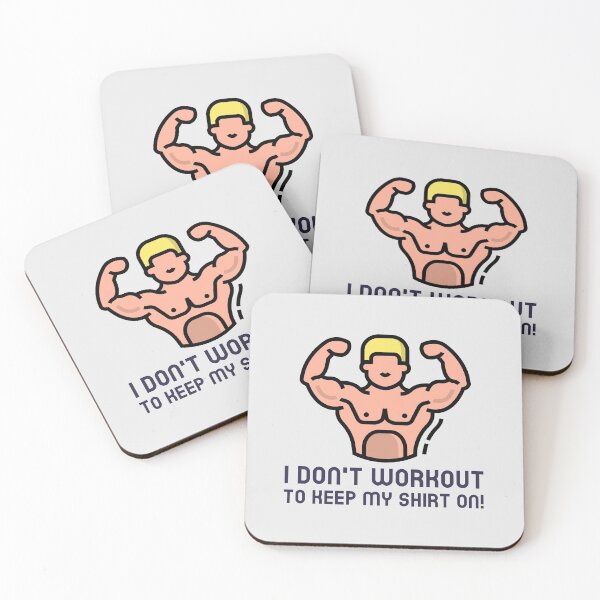Item preview, I Don't Workout To Keep My Shirt On! designed and sold by FishWorldwide.