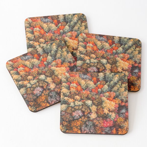 Item preview, autumn high angle view of a tree designed and sold by franckreporter.