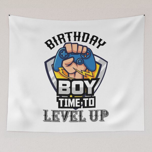 Item preview, Birthday Boy Time to Level Up designed and sold by ADAMYASS.
