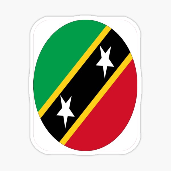 St. Kitts and Nevis Pride Sticker