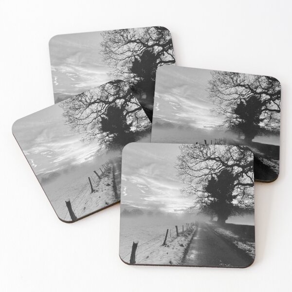 Item preview, Snowy Lane - Eaton Cheshire UK designed and sold by LivingDeadGirlx.