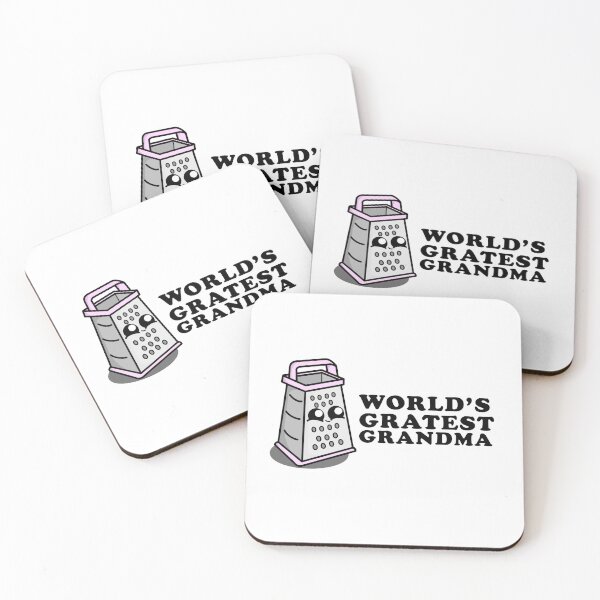 Item preview, Cute Cartoon Grater | World's Greatest Grandma designed and sold by cookingwithten.