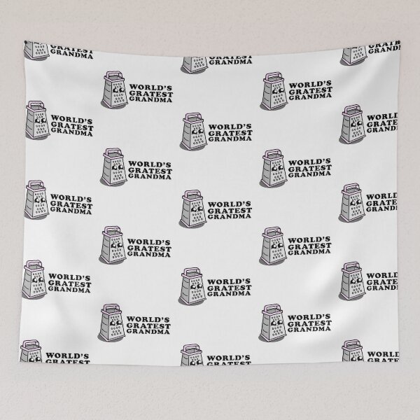 Item preview, Cute Cartoon Grater | World's Greatest Grandma designed and sold by cookingwithten.