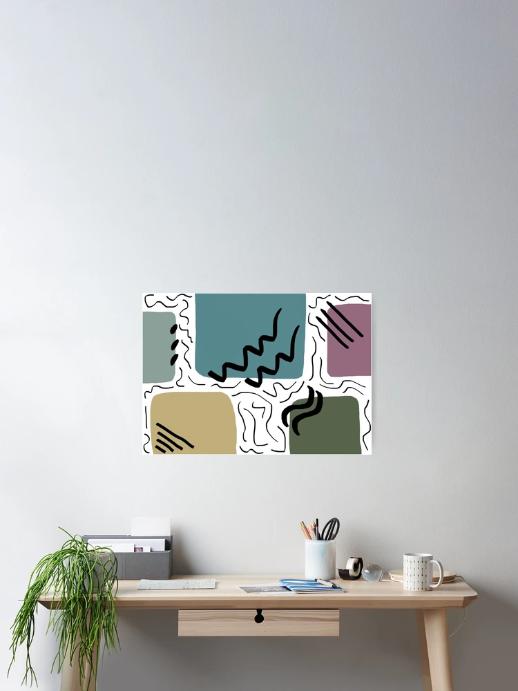 Thumbnail 2 von 3, Poster, Retro Muster designt und verkauft von _InTheGreenhouse.