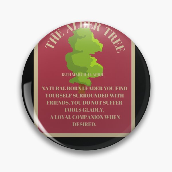 Item preview, the alder tree sign zodiac birthday 18th march 14 april designed and sold by amy greaves.