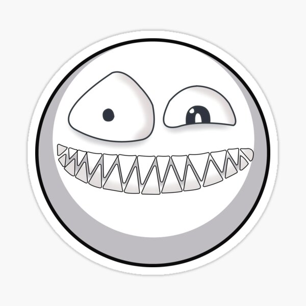 "monster emoji" Sticker for Sale by ZiphGames Redbubble