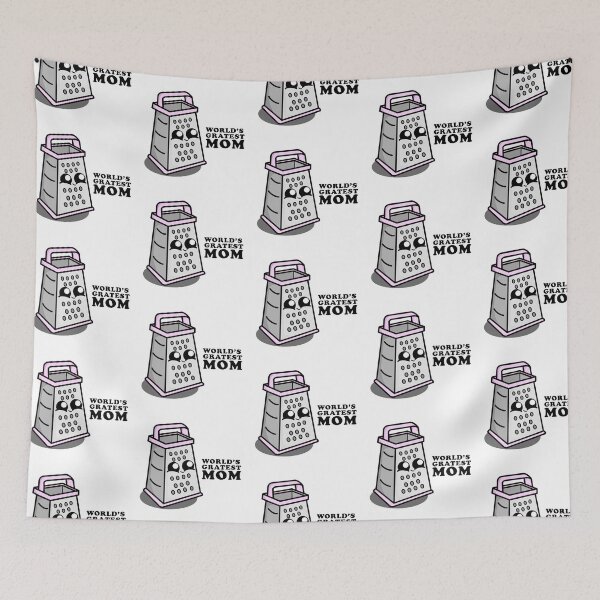 Item preview, Cute Cartoon Grater | World's Greatest Mom designed and sold by cookingwithten.