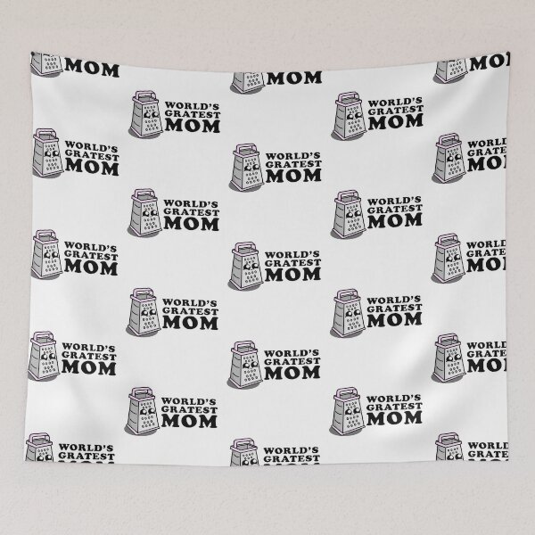 Item preview, Cute Cartoon Grater | World's Greatest Mom designed and sold by cookingwithten.