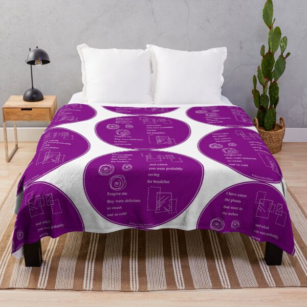 Item preview, William Carlos Williams "This Is Just To Say" Plum designed and sold by irlecates.