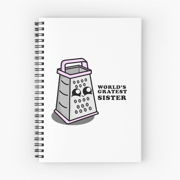 Item preview, Cute Cartoon Grater | World's Greatest Sister designed and sold by cookingwithten.