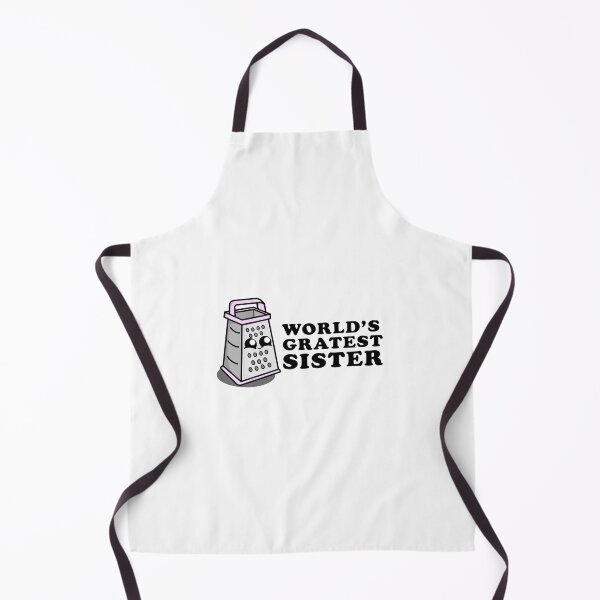 Item preview, Cute Cartoon Grater | World's Greatest Sister designed and sold by cookingwithten.