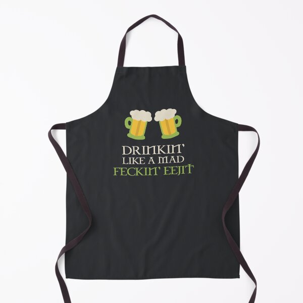 Item preview, Drinking Like A Mad Feckin Eejit St. Patrick's Day Saint Paddy Drink Beers Drunk Funny Irish Slang Ireland designed and sold by gkao.