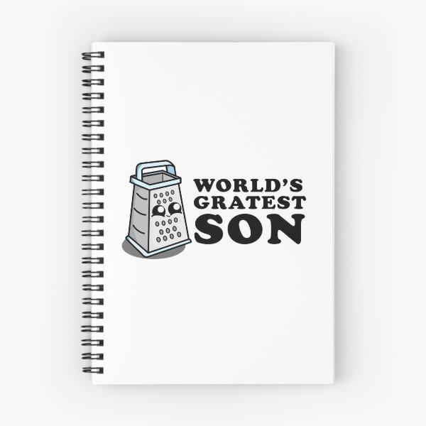 Item preview, Cute Cartoon Grater | World's Greatest Son designed and sold by cookingwithten.