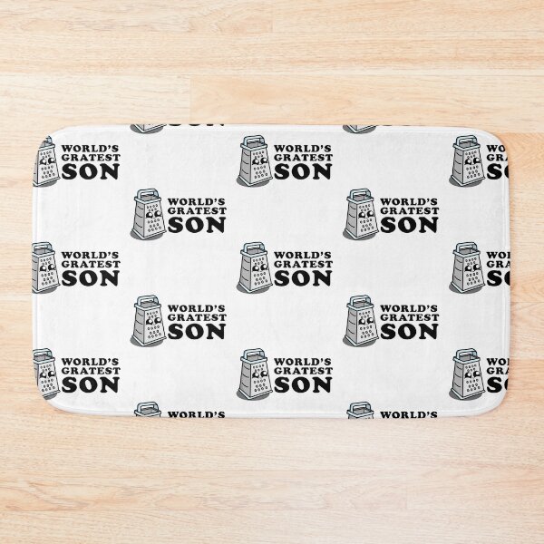Item preview, Cute Cartoon Grater | World's Greatest Son designed and sold by cookingwithten.