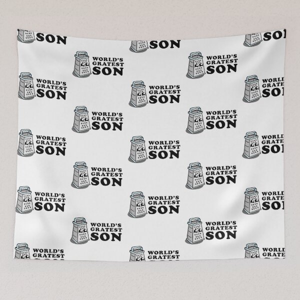 Item preview, Cute Cartoon Grater | World's Greatest Son designed and sold by cookingwithten.