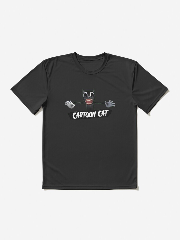 Imagen 2 de 7, Camiseta deportiva con la obra Gato de dibujos animados - rojo, diseñada y vendida por EdenRose19.