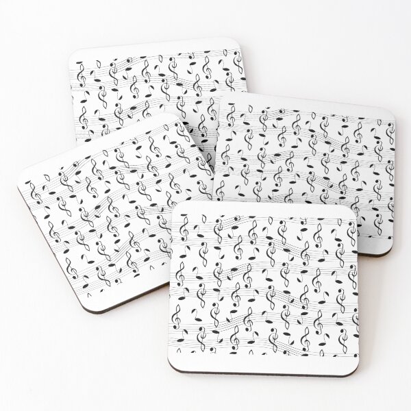 Item preview, Musical pattern with notes designed and sold by Danler.