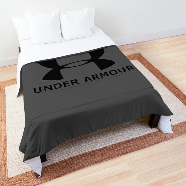 under the weather ua grey and black Comforter