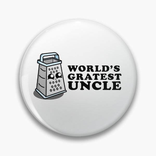 Item preview, Cute Cartoon Grater | World's Greatest Uncle designed and sold by cookingwithten.