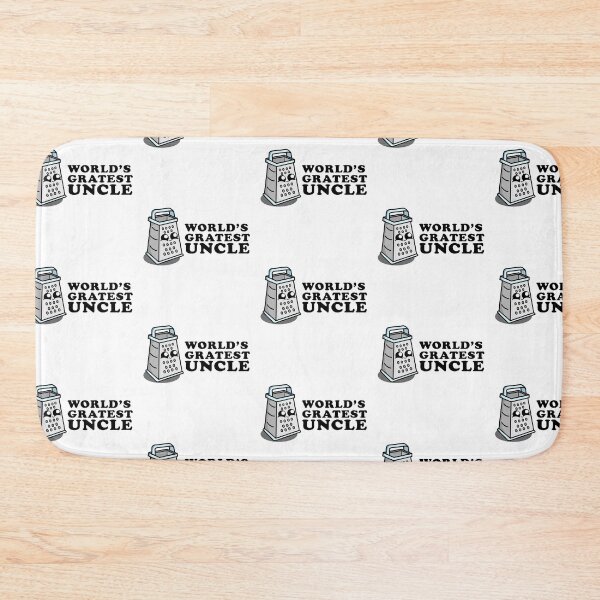 Item preview, Cute Cartoon Grater | World's Greatest Uncle designed and sold by cookingwithten.