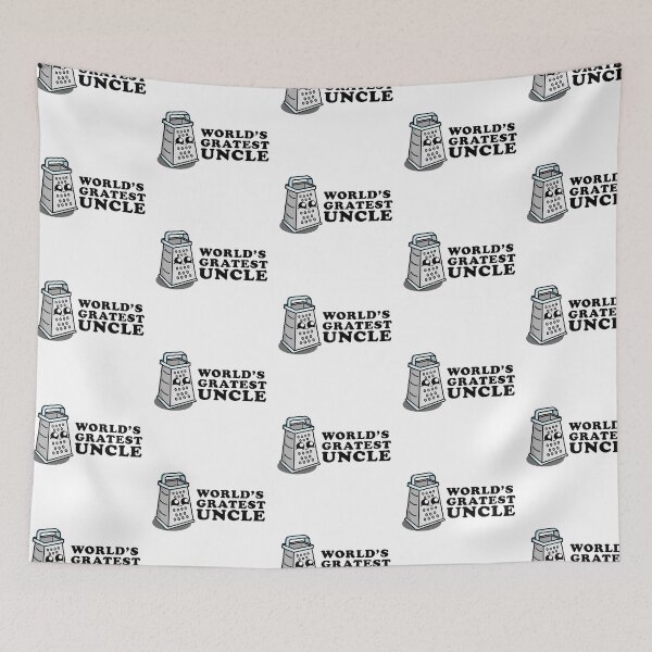 Item preview, Cute Cartoon Grater | World's Greatest Uncle designed and sold by cookingwithten.