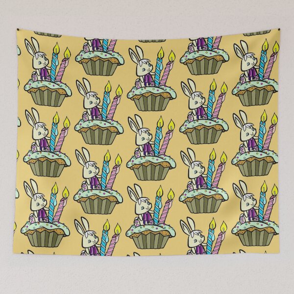 Item preview, 2 year old cupcake, Birthday Bunny Cupcake  designed and sold by sandpiperstudio.