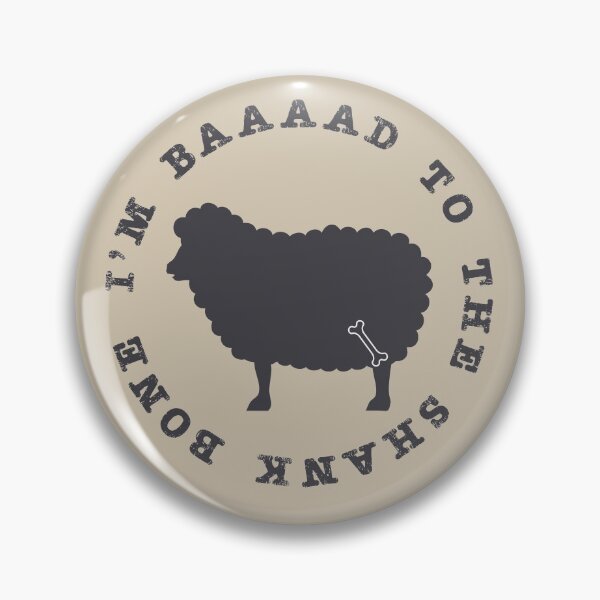 Item preview, Bad to the shank bone (circular) designed and sold by Yviemakes.