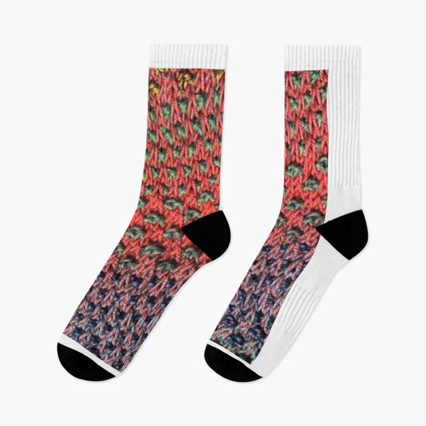Item preview, Multicolored knitted design and handcrafted material designed and sold by Kelly Onkoa.