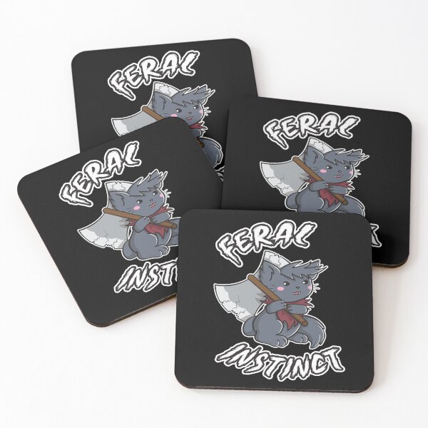 Item preview, Feral Instinct Barbarian Video Gamer Funny Gamer (m) designed and sold by OopteesLydia.