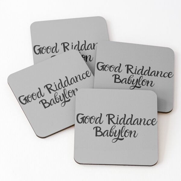 Item preview, Good Riddance Babylon (black) designed and sold by DaughterofYah.