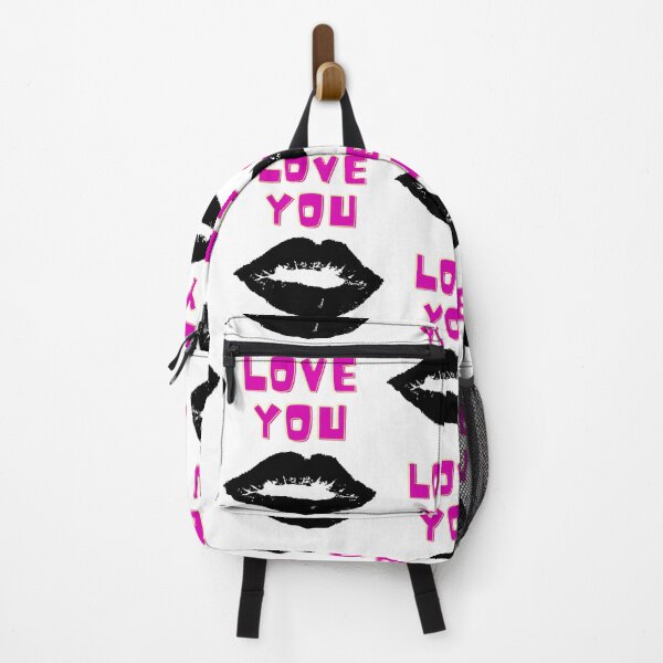 Item preview, Love you and lets not forget the kiss. designed and sold by WildingClan.