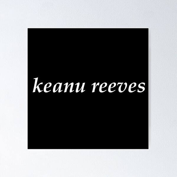 Artikel-Vorschau von Keanu Reeves, designt und verkauft von EdenRose19.
