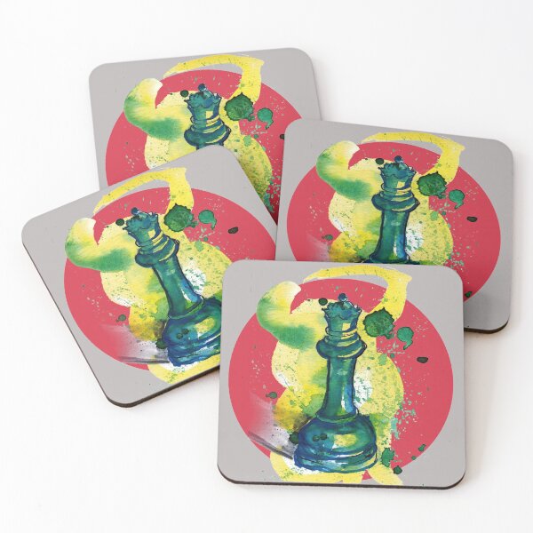 Item preview, Chess Queen Watercolor designed and sold by xantilly.