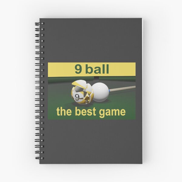 Item preview, 9 ball, pool, 8 ball, 9 ball, billiards, gift idea designed and sold by ChrUzDesigner.