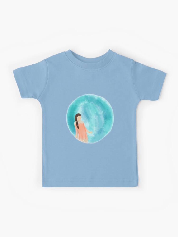 Vietnamese Girl in an Ao Dai (Traditional Vietnamese Dress) Kids T-Shirt  for Sale by butterflysteph