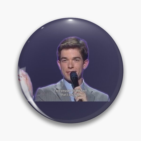 Item preview, John Mulaney "I will pepper in the fact that i am gay" designed and sold by Jaythething.