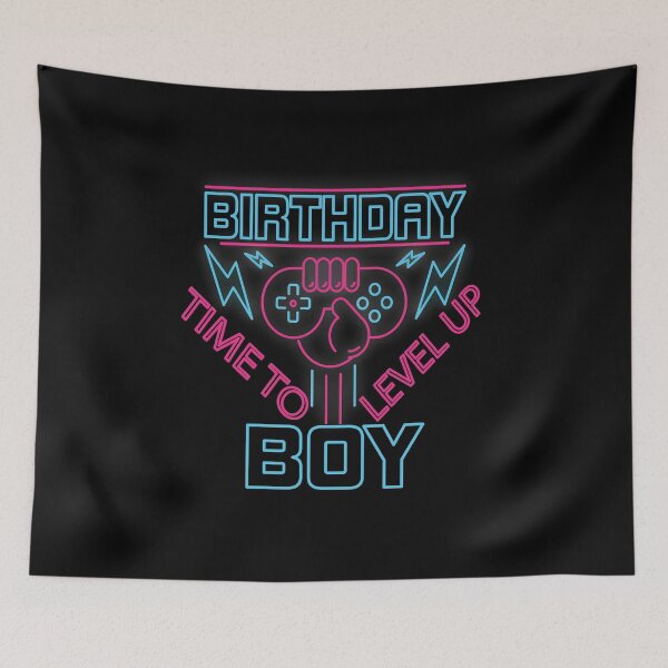 Item preview,  Birthday Boy Time to Level Up designed and sold by ADAMYASS.