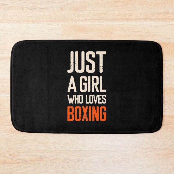 Item preview, Just A Girl Who Loves Boxing  designed and sold by FriendsList.