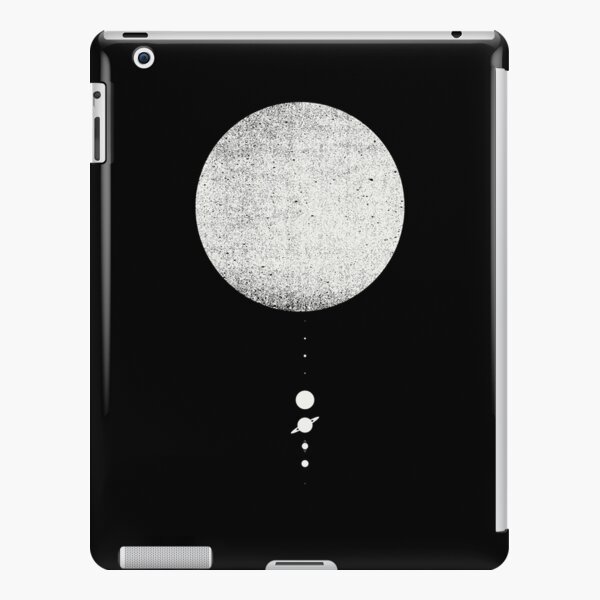 Minimal Solar System | White Ink Edition iPad Snap Case